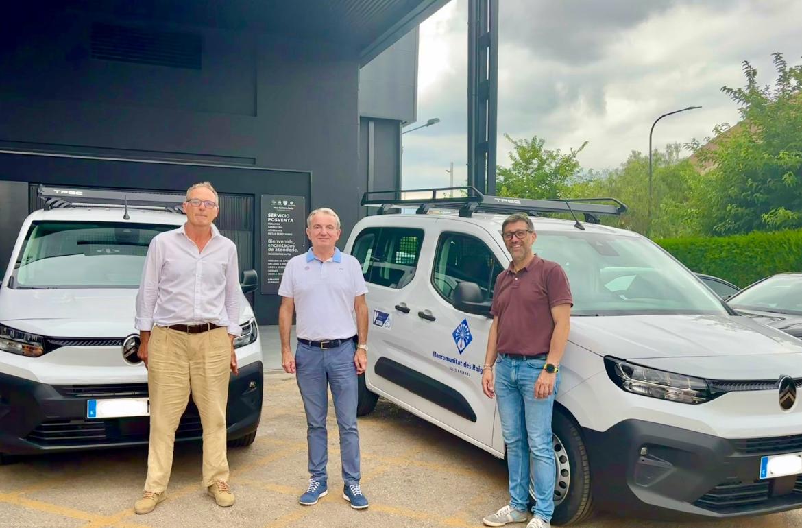 La Mancomunitat des Raiguer incorpora dos nous vehicles gràcies a una subvenció del Consell